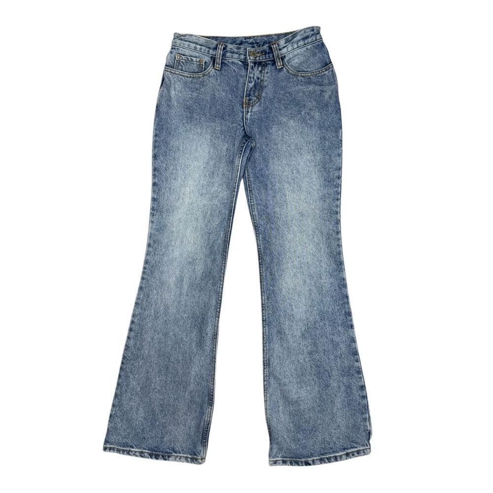 Brandy Melville J Galt Women’s Small Quinn Flare Jeans Low Rise Vintage Inspired